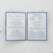 青と灰色の大理石の半円形のミサと写真 プログラム (内部)