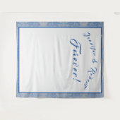 青と灰色の大理石結婚の タペストリー (正面(横))