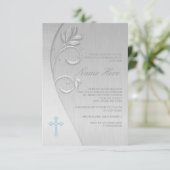 青と灰色の最初の聖餐式 招待状 (スタンド正面)