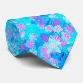 青と熱いピンクの多肉質の水中セダム ネクタイ