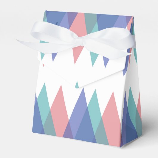 青と珊瑚の三角形 フェイバーボックス (正面サイド)