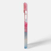青と珊瑚の流れる色 Case-Mate iPhoneケース (裏面 / 左)