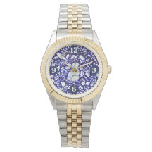 青と白うさぎバニーバードフローラゴージャス