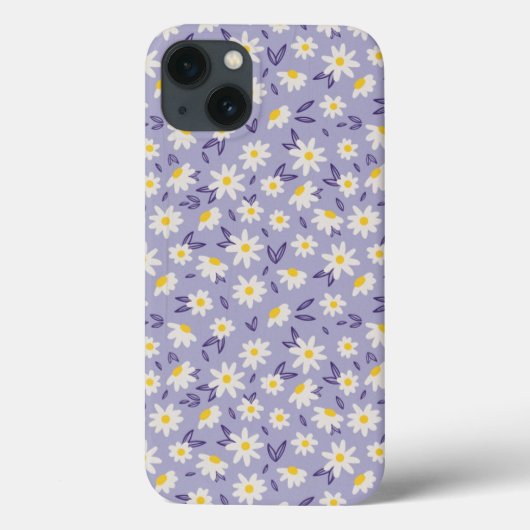 青と白と黄色のバラ Case-Mate iPhoneケース (裏面)