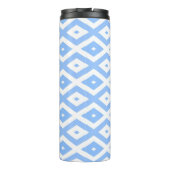 青と白のひし形 タンブラー (裏面)