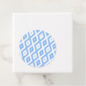 青と白のひし形 フェイバータグ (インサイチュ)