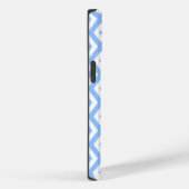 青と白のひし形 Case-Mate iPhoneケース (裏面 / 右)