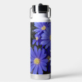 青と白のアネモネスフローラ ウォーターボトル (正面)