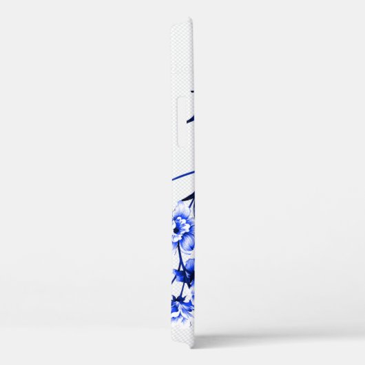 青と白のイメージiPhoneケース Case-Mate iPhoneケース (裏面 / 右)