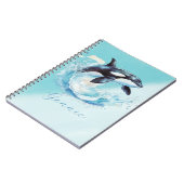 青と白のオクラ海ビーチ 航海の ノートブック (左側)