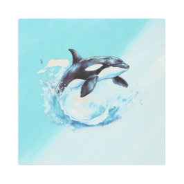 青と白のオクラ海ビーチ 航海の メタルプリント