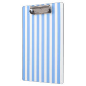 青と白のキャンディストライプー クリップボード (左)