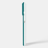 青と白のキャンディストライプ Case-Mate iPhoneケース (裏面 / 左)