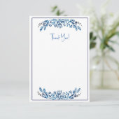 青と白のサンキューカード サンキューカード (スタンド正面)