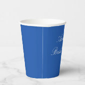 青と白のシノワズリー ブライダルシャワー 紙コップ (右)