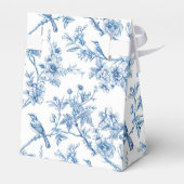 青と白のシノワズリー 感謝 フェイバーボックス (裏面サイド)