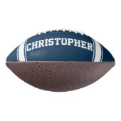 青と白のジャージストライプー アメリカンフットボール (回転90)