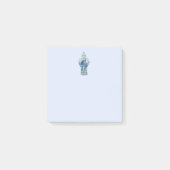 青と白のジンジャージャー ポストイット (正面)