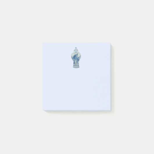 青と白のジンジャージャー ポストイット (正面)