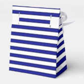 青と白のストライプのお願い フェイバーボックス (裏面サイド)