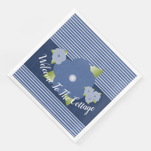 青と白のストライプ (コーナー)