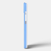 青と白のストライプ キャンディ柄 ケースメイト iPhoneケース Case-Mate iPhoneケース (裏面 / 左)