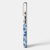青と白のセレスティアル・シノワズリ三日月デザイン Case-Mate iPhoneケース (裏面 / 左)