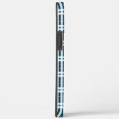 青と白のタータン Case-Mate iPhoneケース (裏面 / 右)