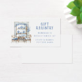 青と白のチャイノアイセリー | ギフト券 (デスク)