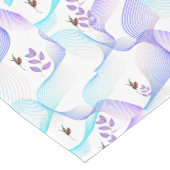 青と白のテーブルランナー ショートテーブルランナー (コーナー)