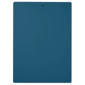 青と白のネイビーパターン クリップボード (裏面)