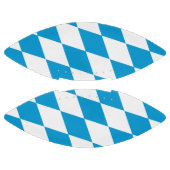 青と白のバイエルダイヤモンド国旗のパターン アメリカンフットボール (パネル)