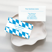 青と白のバイエルン国旗のパターン