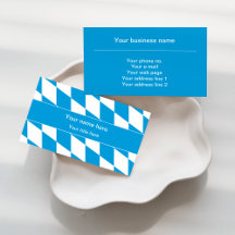 青と白のバイエルン国旗のパターン