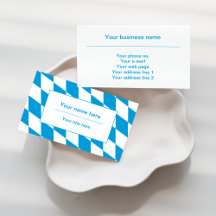 青と白のバイエルン国旗のパターン