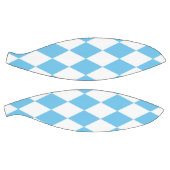 青と白のババリアrhombus国旗のパターン バスケットボール (パネル)