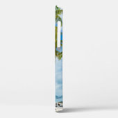 青と白のバンオンビーチ Case-Mate iPhoneケース (裏面 / 左)