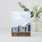 青と白のビーチ ポストカード (スタンド正面)