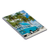 青と白のファンオンビーチ ノートブック (右側)