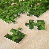 青と白のフロート飛行機、レイクフード、アラスカ2 ジグソーパズル (側面)