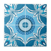 💙🤍青と白のポルト・アズレホス タイル (正面)