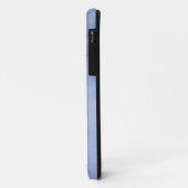 青と白のモノグラム オリジナルデザイン Case-Mate iPhoneケース (裏面/左)