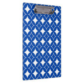 青と白の七宝パターン クリップボード (右)