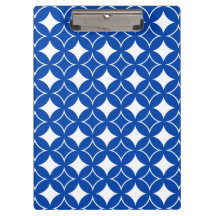 青と白の七宝パターン