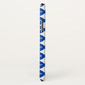 青と白の七宝パターン Case-Mate iPhoneケース (裏面/右)