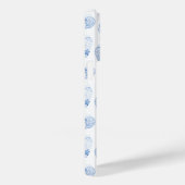 青と白の中国プリントモノグラム水色 Case-Mate iPhoneケース (裏面 / 右)