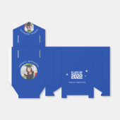 青と白の卒業写真 フェイバーボックス (折り畳みなし)