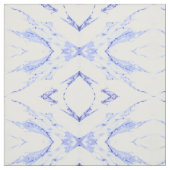 青と白の大理石 ファブリック (見本)