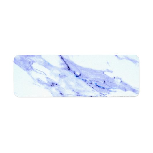 青と白の大理石 ラベル (正面)