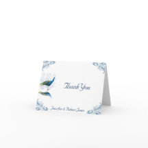 青と白の孔雀園　ありがとう